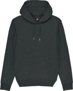 Unisex Hoodie Aus Bio-Baumwolle - Dark Heather Grey