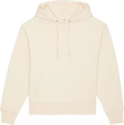 Oversized Unisex Hoodie Aus Bio-Baumwolle - Natural Raw