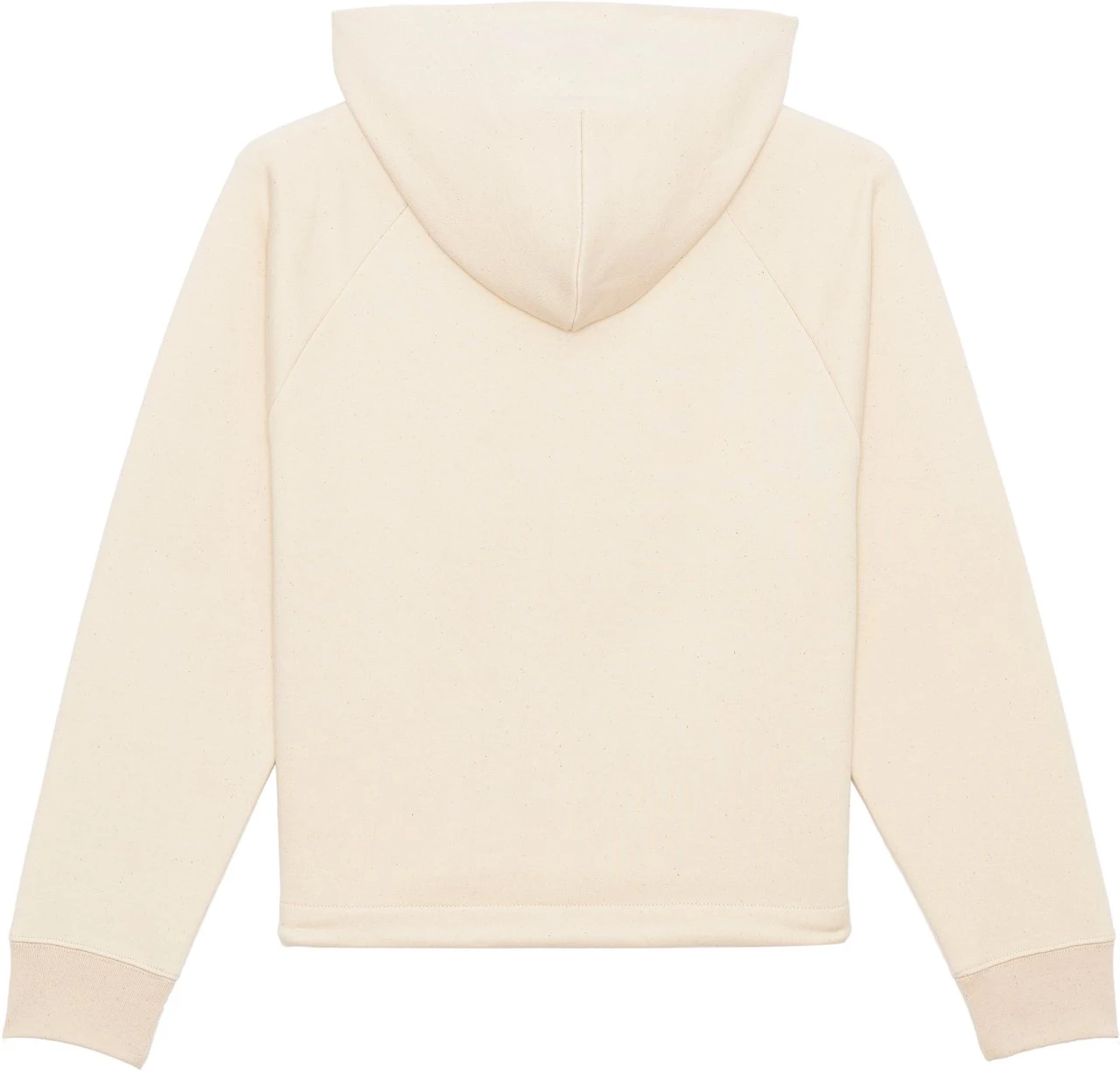 Kurzer Hoodie Aus Bio-Baumwolle - Natural Raw 2 Kurzer Hoodie Aus Bio-Baumwolle - Natural Raw – Bild 2