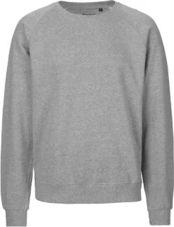 Neutral Unisex Sweatshirt Aus Fairtrade Bio-Baumwolle - Grau Meliert