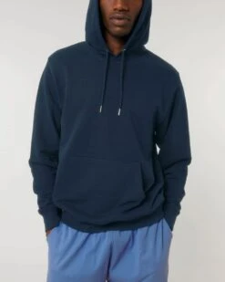 Terry Hoodie Aus Bio-Baumwolle - French Navy -MELA Geschaft Terry Stoff Hoodie navyblau U011 727 1280x1280