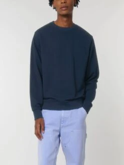 Terry Sweatshirt Aus Bio-Baumwolle - French Navy 13 Terry Sweatshirt Aus Bio-Baumwolle - French Navy -MELA Geschaft Terry Stoff Sweater oekofair U799 727 1280x1280