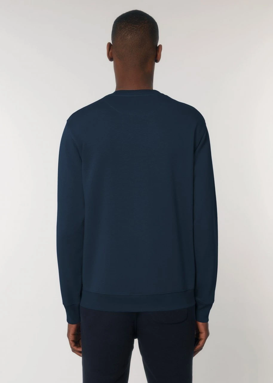 Terry Sweatshirt Aus Bio-Baumwolle - French Navy 5 Terry Sweatshirt Aus Bio-Baumwolle - French Navy – Bild 5