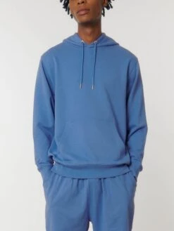 Terry Hoodie Aus Bio-Baumwolle - Bright Blue 13 Terry Hoodie Aus Bio-Baumwolle - Bright Blue -MELA Geschaft Terry Sweater vegan fair U011 053 1280x1280