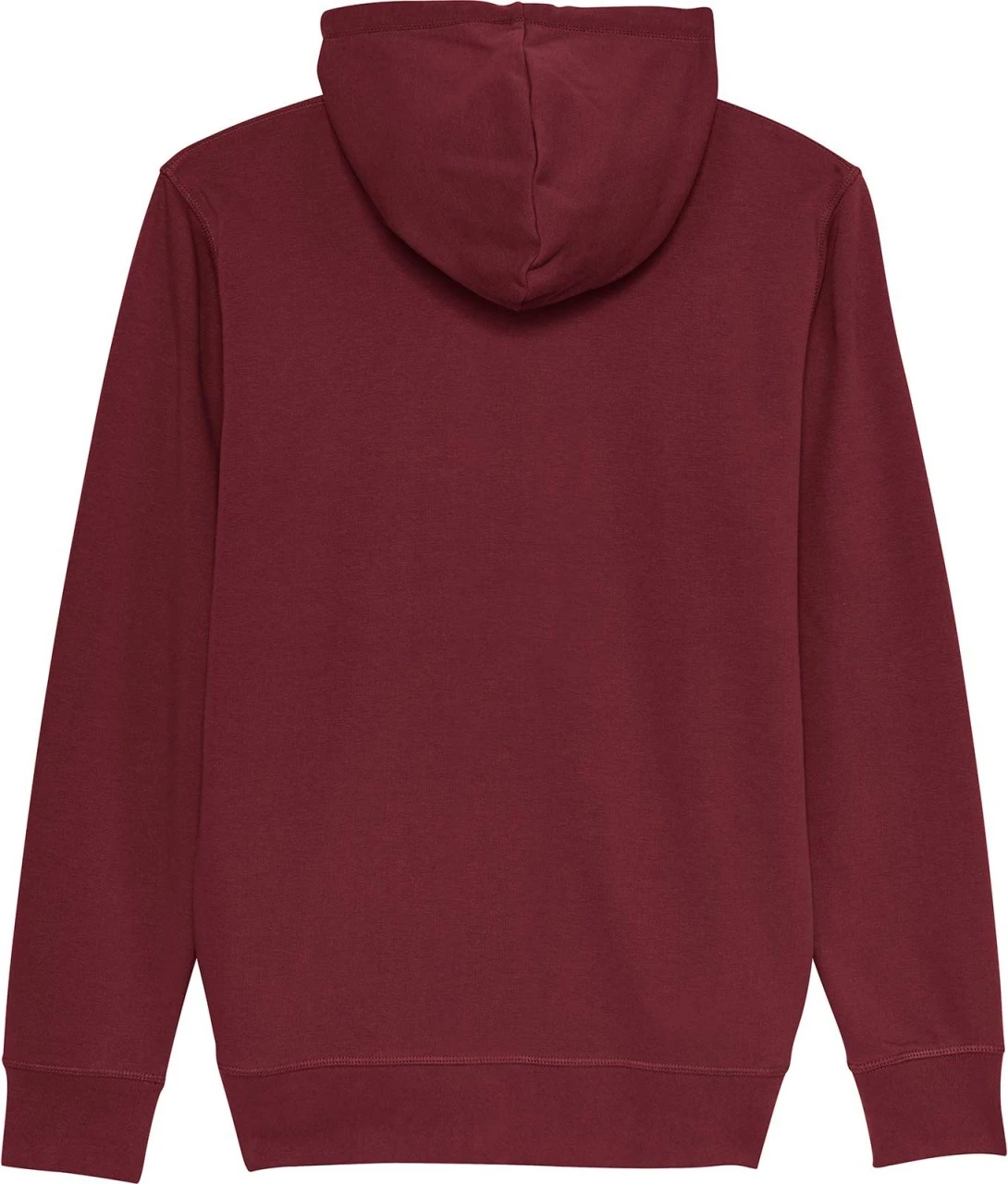 Unisex Kapuzenjacke Aus Bio-Baumwolle - Burgundy 2 Unisex Kapuzenjacke Aus Bio-Baumwolle - Burgundy – Bild 2