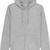Unisex Kapuzenjacke Aus Bio-Baumwolle - Heather Grey