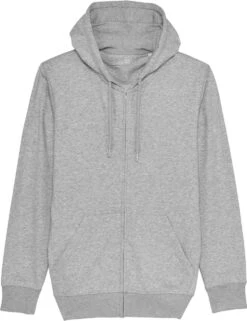 Unisex Kapuzenjacke Aus Bio-Baumwolle - Heather Grey