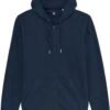 Unisex Kapuzenjacke Aus Bio-Baumwolle - French Navy