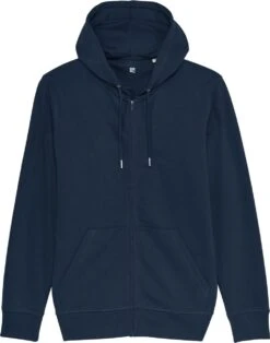 Unisex Kapuzenjacke Aus Bio-Baumwolle - French Navy