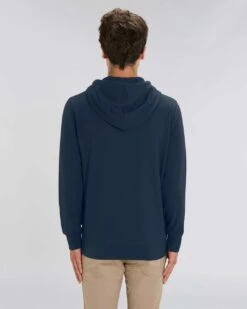 Unisex Kapuzenjacke Aus Bio-Baumwolle - French Navy 11 Unisex Kapuzenjacke Aus Bio-Baumwolle - French Navy -MELA Geschaft U820 727 Sweatshirt Jacke mit Kapuze hochwertiger stoff mm back 1280x1280