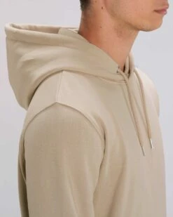 Unisex Hoodie Aus Bio-Baumwolle - Desert Dust -MELA Geschaft U822 028 Maenner Kapuzenpullover eco fair mm detail1 1280x1280