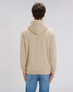 Unisex Hoodie Aus Bio-Baumwolle - Desert Dust -MELA Geschaft U822 028 Sweater mit Kapuze Herren schwerer Bio Stoff mm back 1280x1280