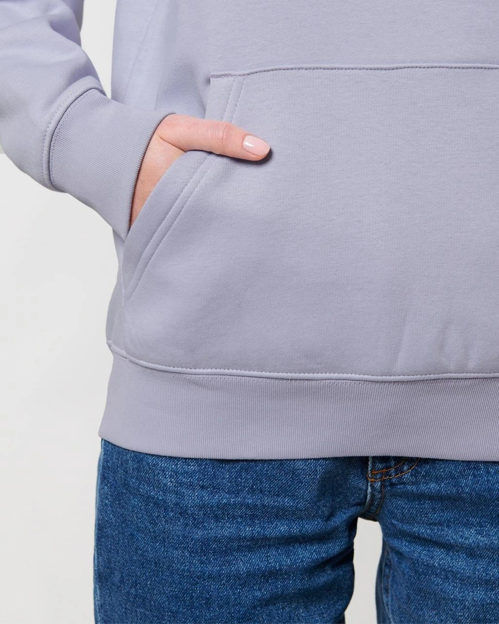 Unisex Hoodie Aus Bio-Baumwolle - Lavender 10 Unisex Hoodie Aus Bio-Baumwolle - Lavender – Bild 10