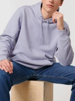 Unisex Hoodie Aus Bio-Baumwolle - Lavender 18 Unisex Hoodie Aus Bio-Baumwolle - Lavender -MELA Geschaft U822 063 veganer Hoodie lavender lockere Passform Unisex nachhalitge Mode 1280x1280