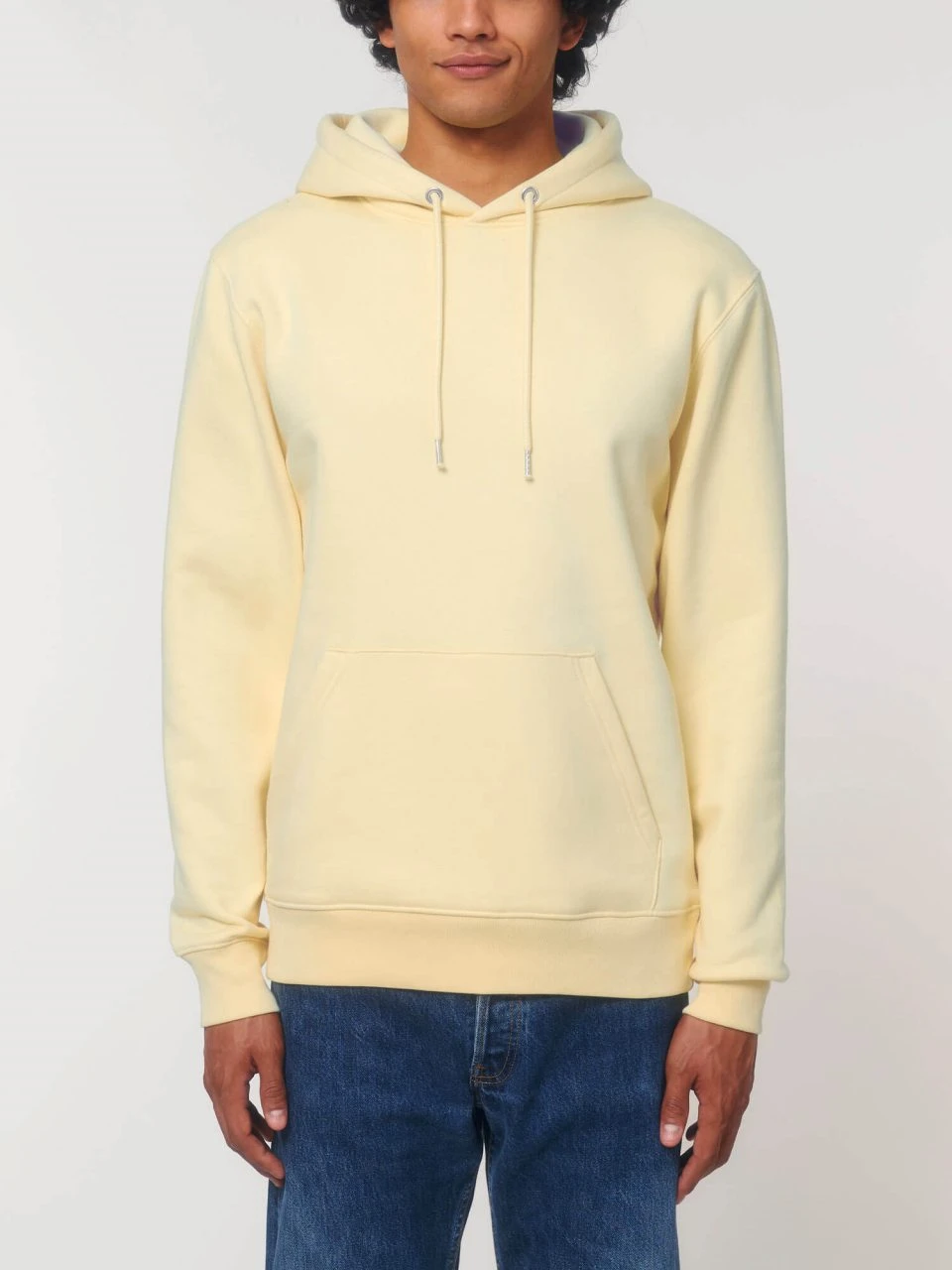 Unisex Hoodie Aus Bio-Baumwolle - Butter 3 Unisex Hoodie Aus Bio-Baumwolle - Butter – Bild 3