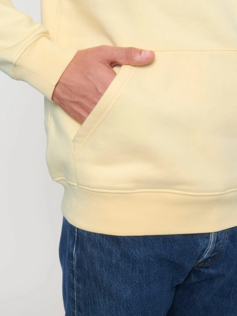 Unisex Hoodie Aus Bio-Baumwolle - Butter 5 Unisex Hoodie Aus Bio-Baumwolle - Butter – Bild 5