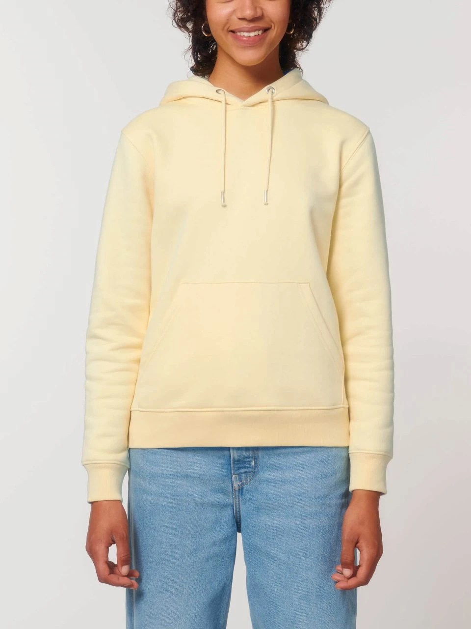 Unisex Hoodie Aus Bio-Baumwolle - Butter 7 Unisex Hoodie Aus Bio-Baumwolle - Butter – Bild 7