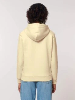 Unisex Hoodie Aus Bio-Baumwolle - Butter 21 Unisex Hoodie Aus Bio-Baumwolle - Butter -MELA Geschaft U822 078 11 Hoodie aus Bio Baumwolle und recyceltem Polyester vegan Rueckansicht 1280x1280