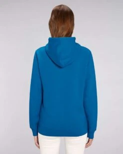 Unisex Hoodie Aus Bio-Baumwolle - Royal Blue 16 Unisex Hoodie Aus Bio-Baumwolle - Royal Blue -MELA Geschaft U822 230 Kapuzen Sweatshirt doppellagige Kapuze oekologisch fm back 1280x1280