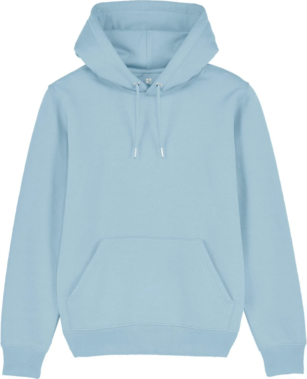 Unisex Hoodie Aus Bio-Baumwolle - Sky Blue 1 Unisex Hoodie Aus Bio-Baumwolle - Sky Blue