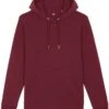 Unisex Hoodie Aus Bio-Baumwolle - Burgundy