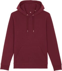 Unisex Hoodie Aus Bio-Baumwolle - Burgundy