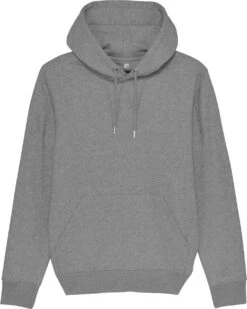 Unisex Hoodie Aus Bio-Baumwolle - Mid Heather Grey