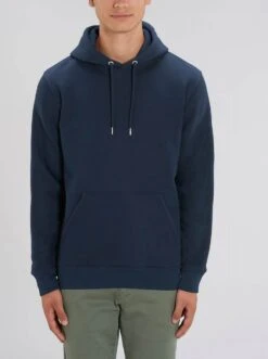 Unisex Hoodie Aus Bio-Baumwolle - French Navy -MELA Geschaft U822 727 Herren Hoodie fair umweltschonend produziert mm front 1280x1280