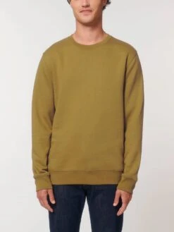 Unisex Sweatshirt Aus Bio-Baumwolle - Olive Oil -MELA Geschaft U823 072 03 oekofaire Mode aus zertifizierter Bio Baumwolle und rec Polyester umweltschonend schadstoffarm vegan 1280x1280