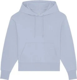 Oversized Unisex Hoodie Aus Bio-Baumwolle - Serene Blue