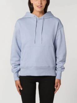 Oversized Unisex Hoodie Aus Bio-Baumwolle - Serene Blue 12 Oversized Unisex Hoodie Aus Bio-Baumwolle - Serene Blue -MELA Geschaft U856 057 Hoodie aus zertifizierter Bio Baumwolle mit recyceltem Polyester vegan 1280x1280