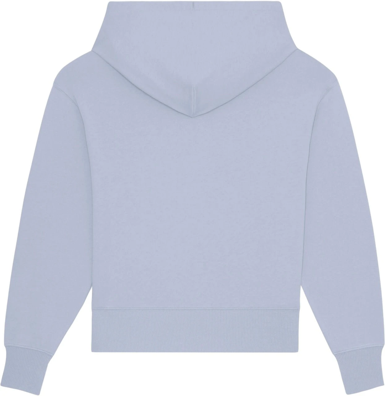 Oversized Unisex Hoodie Aus Bio-Baumwolle - Serene Blue 2 Oversized Unisex Hoodie Aus Bio-Baumwolle - Serene Blue – Bild 2
