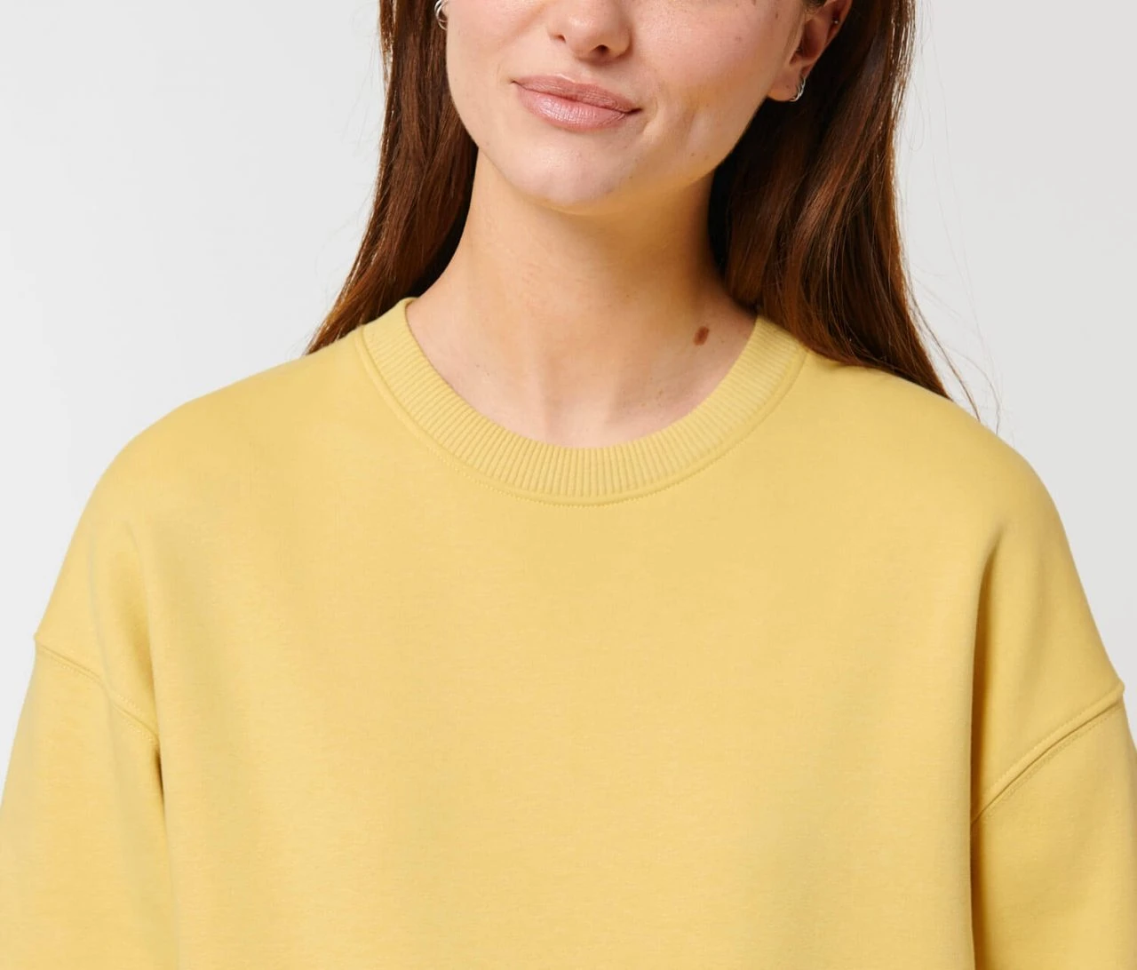 Oversized Unisex Sweatshirt Aus Bio-Baumwolle - Jojoba 9 Oversized Unisex Sweatshirt Aus Bio-Baumwolle - Jojoba – Bild 9