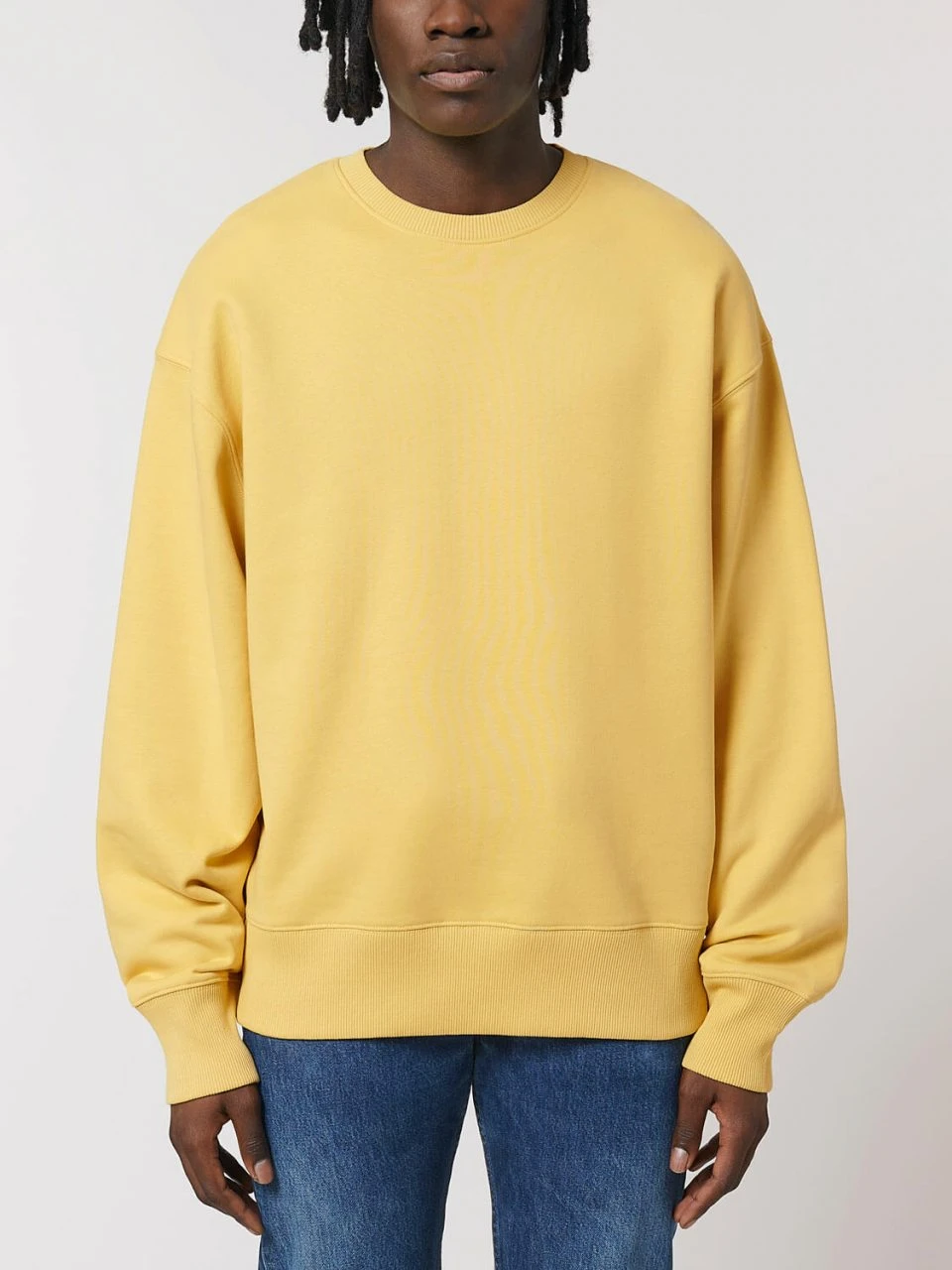 Oversized Unisex Sweatshirt Aus Bio-Baumwolle - Jojoba 3 Oversized Unisex Sweatshirt Aus Bio-Baumwolle - Jojoba – Bild 3