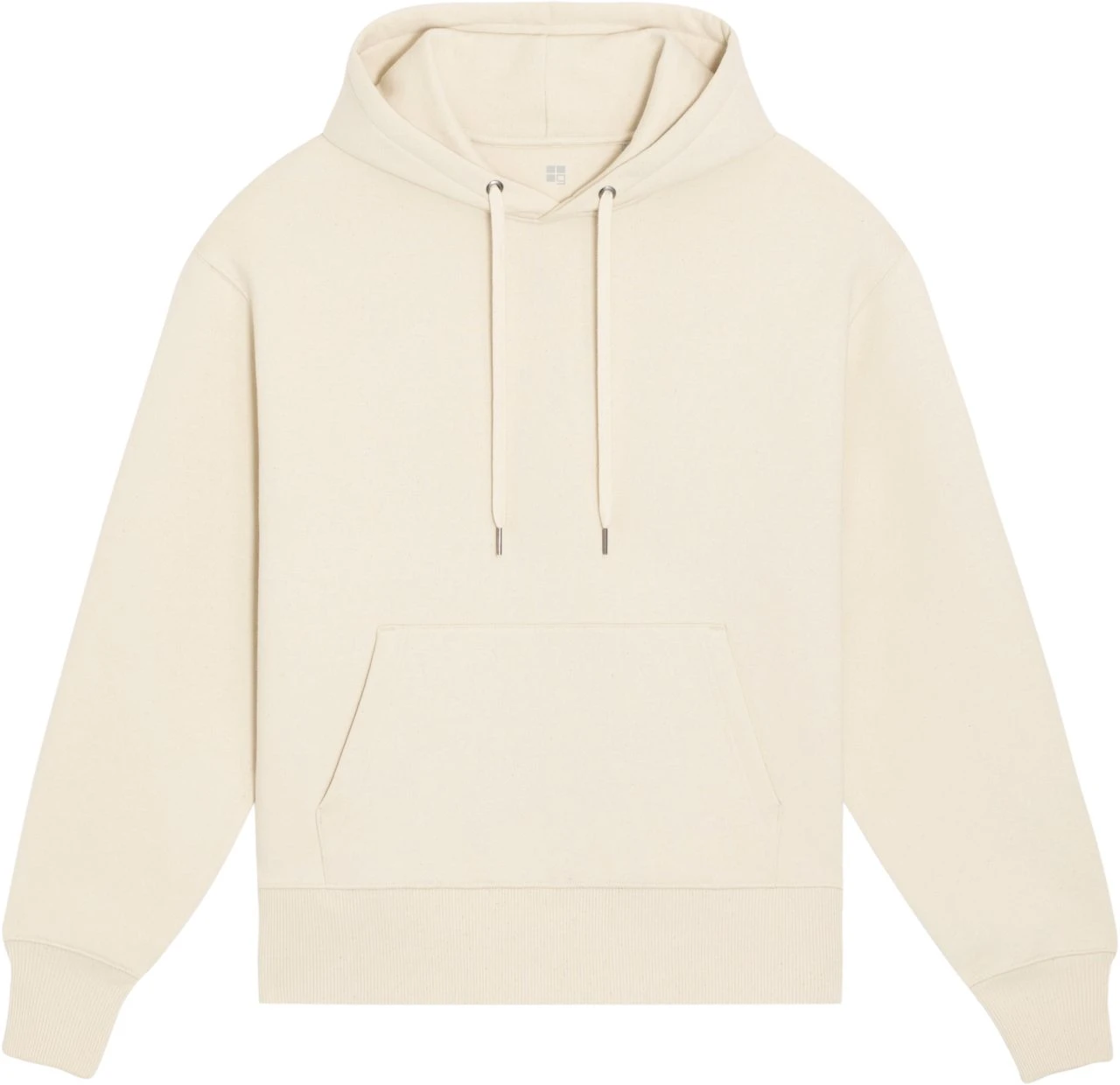 Super Heavy Oversized Hoodie Aus Bio-Baumwolle - Natural Raw 1 Super Heavy Oversized Hoodie Aus Bio-Baumwolle - Natural Raw