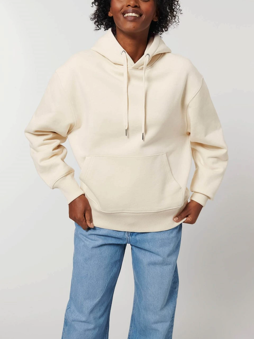 Super Heavy Oversized Hoodie Aus Bio-Baumwolle - Natural Raw 9 Super Heavy Oversized Hoodie Aus Bio-Baumwolle - Natural Raw – Bild 9