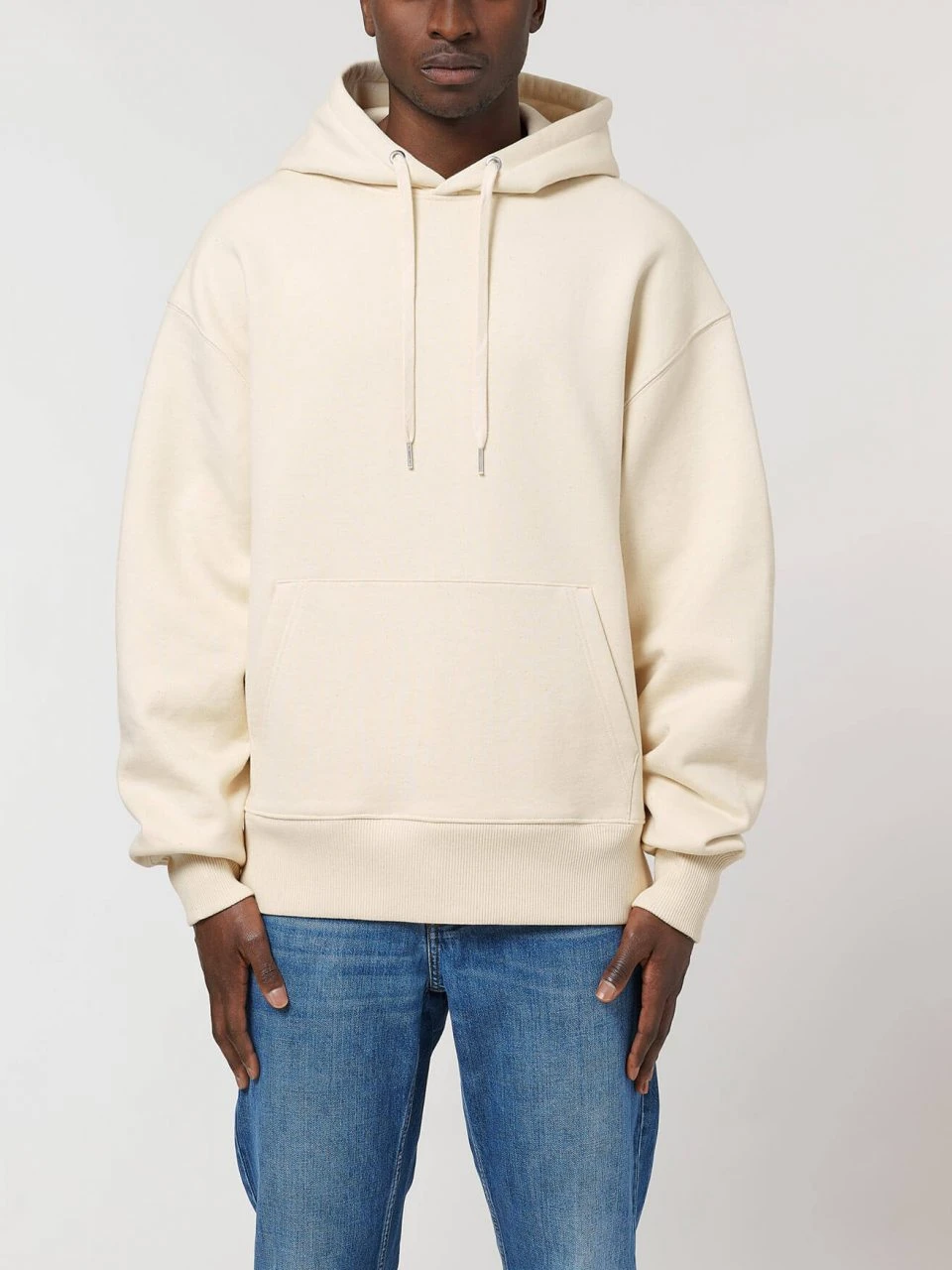 Super Heavy Oversized Hoodie Aus Bio-Baumwolle - Natural Raw 4 Super Heavy Oversized Hoodie Aus Bio-Baumwolle - Natural Raw – Bild 4