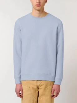 Unisex Sweatshirt Aus Bio-Baumwolle - Serene Blue 12 Unisex Sweatshirt Aus Bio-Baumwolle - Serene Blue -MELA Geschaft U868 057 fair fashion sweatshirt serene blue nachhaltiges basic oberteil mm front 1280x1280