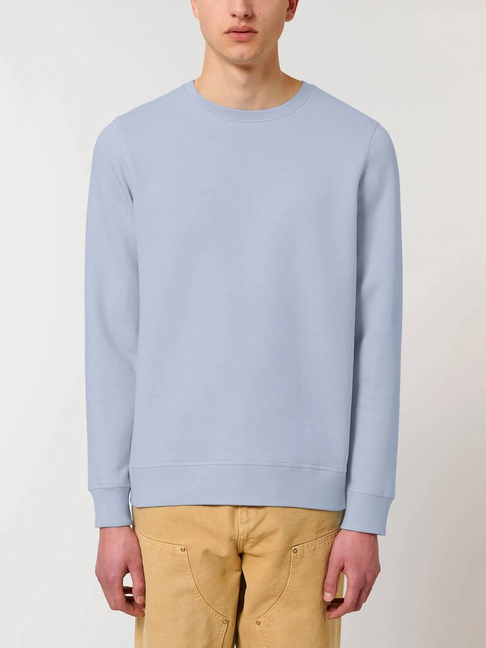 Unisex Sweatshirt Aus Bio-Baumwolle - Serene Blue 3 Unisex Sweatshirt Aus Bio-Baumwolle - Serene Blue – Bild 3