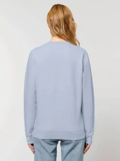 Unisex Sweatshirt Aus Bio-Baumwolle - Serene Blue 19 Unisex Sweatshirt Aus Bio-Baumwolle - Serene Blue -MELA Geschaft U868 057 klassisches sweatshirt schadstoffarme und faire herstellung fm back 1280x1280
