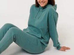 Vintage Terry Hoodie Aus Bio-Baumwolle - G. Dyed Hydro -MELA Geschaft Unisex Sweater mit Kapuze vegan U040 102 1280x1280