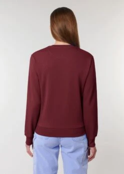 Terry Sweatshirt Aus Bio-Baumwolle - Burgundy 19 Terry Sweatshirt Aus Bio-Baumwolle - Burgundy -MELA Geschaft Unisex Sweatshirt burgundy Bio U799 244 1280x1280