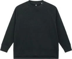 Oversized Raglan-Sweatshirt Aus Bio-Baumwolle - Black