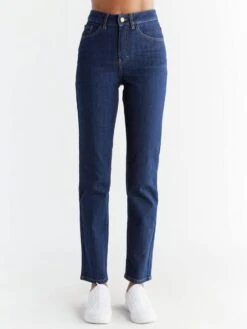 Regular Fit Jeans Aus Bio-Baumwolle - Dark Slate Blue