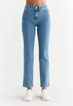 Straight Fit Jeans Aus Bio-Baumwolle - Day Sky Blue