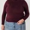 Mela Fairtrade Rollkragenpullover Mayura Aus Bio-Baumwolle - Rosine