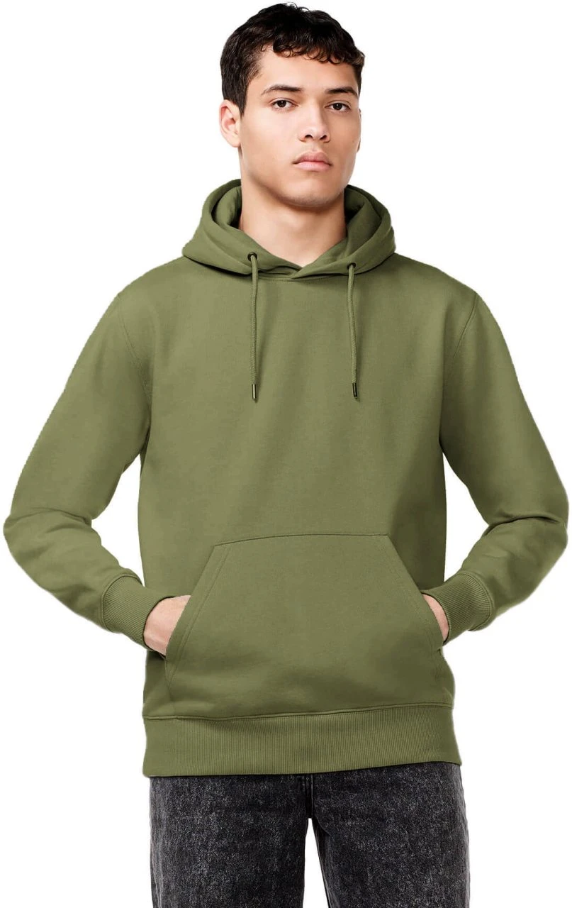 Organic Unisex Hoodie - Moss Green 2 Organic Unisex Hoodie - Moss Green – Bild 2