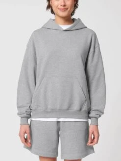 Oversized Unisex Heavy Hoodie Aus Bio-Baumwolle - Heather Grey 19 Oversized Unisex Heavy Hoodie Aus Bio-Baumwolle - Heather Grey -MELA Geschaft bio hoodie oversized unisex U797 250 1280x1280