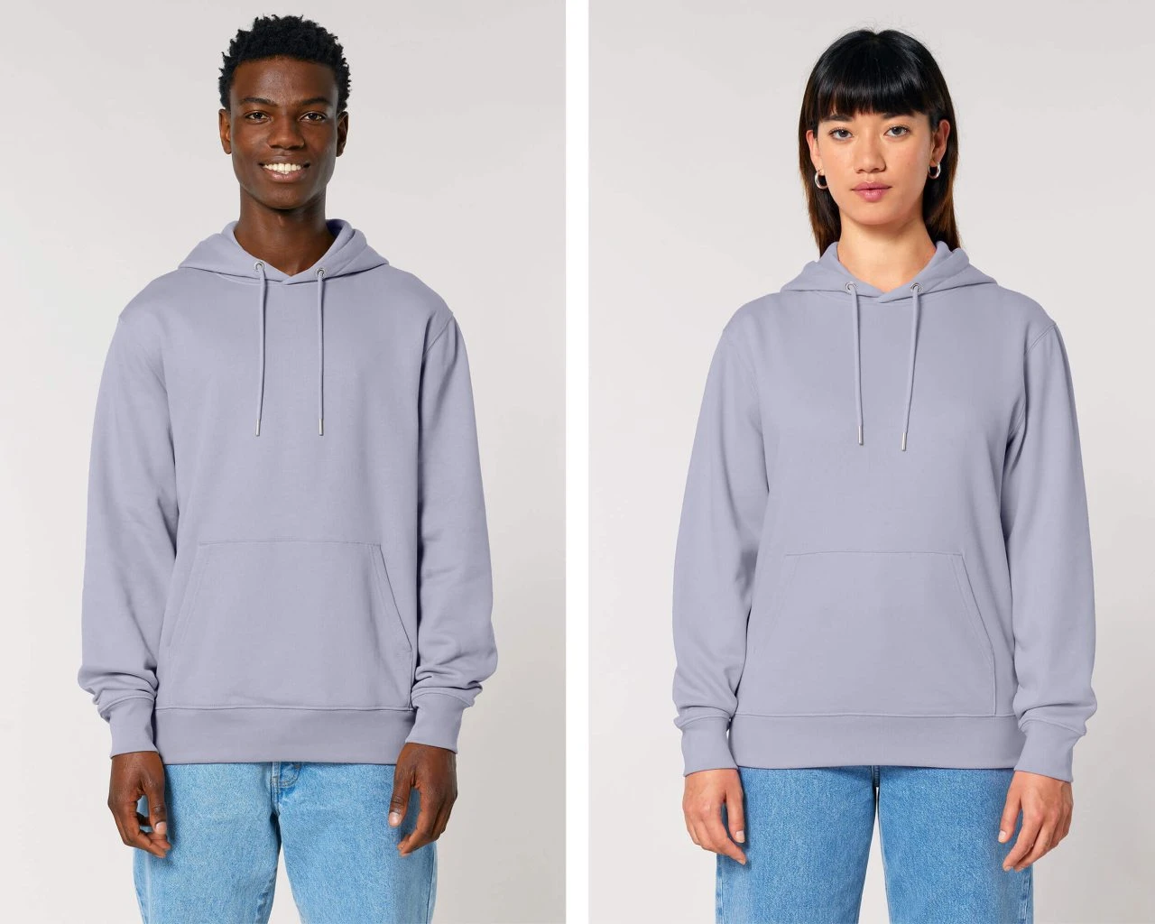 Iconic Hoodie Aus Bio-Baumwolle - Lavender 3 Iconic Hoodie Aus Bio-Baumwolle - Lavender – Bild 3