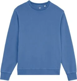 Terry Sweatshirt Aus Bio-Baumwolle - Bright Blue